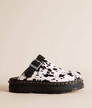 Zebzag Cow Leather Mule