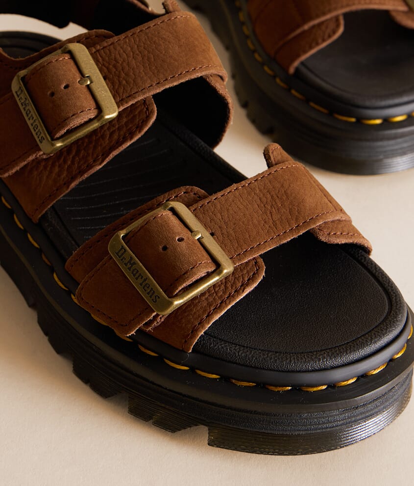 Zebzag Leather Sandal