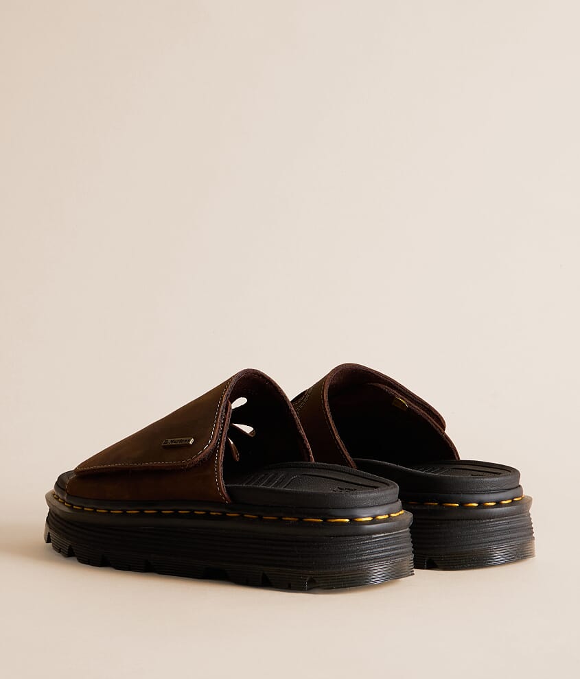 Zebzag Leather Slide - thumbnail 3