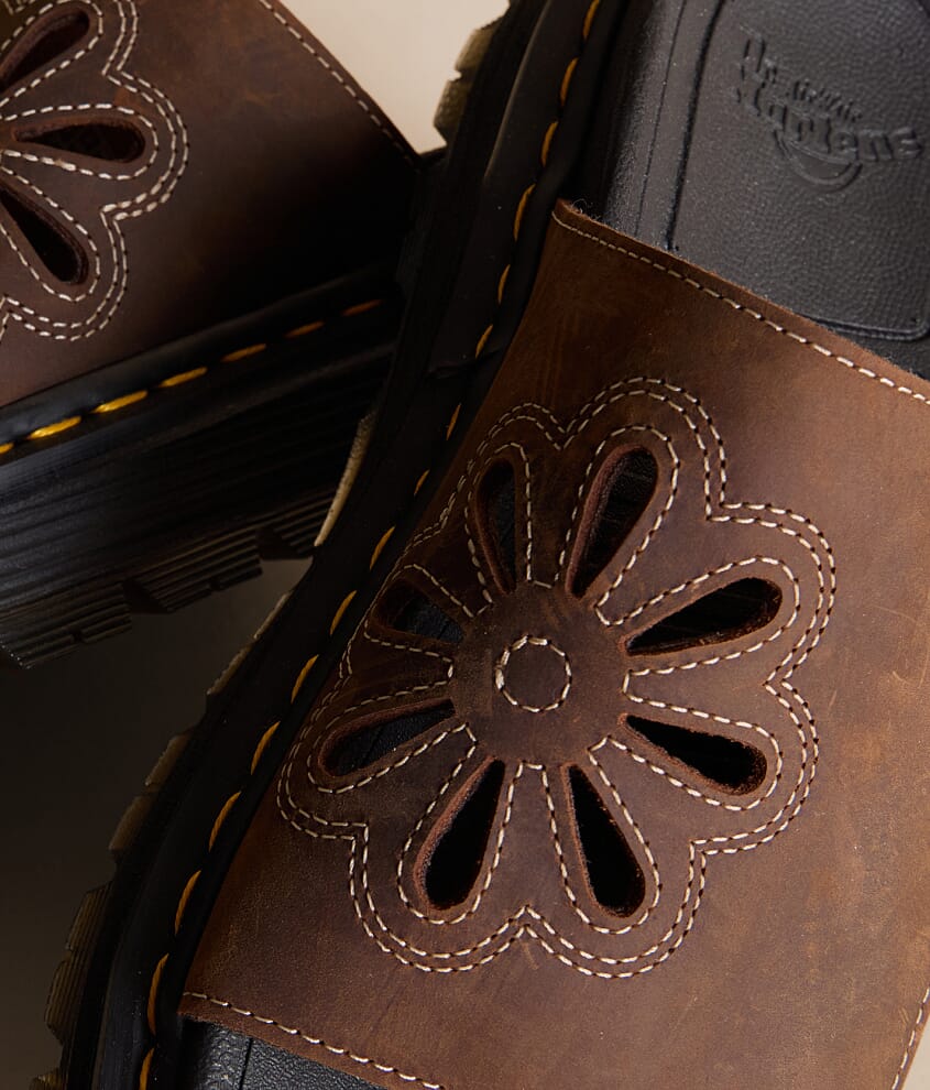 Zebzag Leather Slide - thumbnail 5