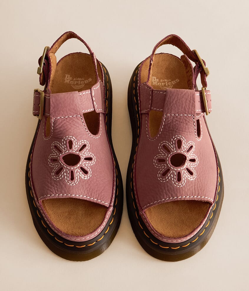 Dunnet Flower Leather Sandal