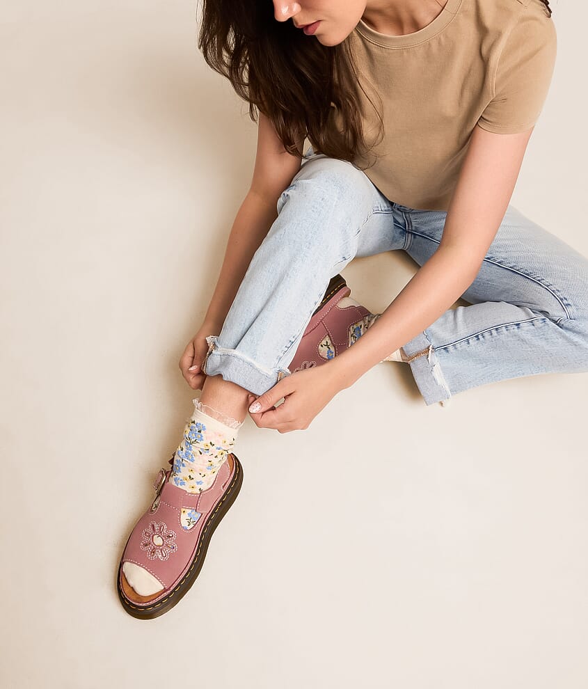 Dunnet Flower Leather Sandal