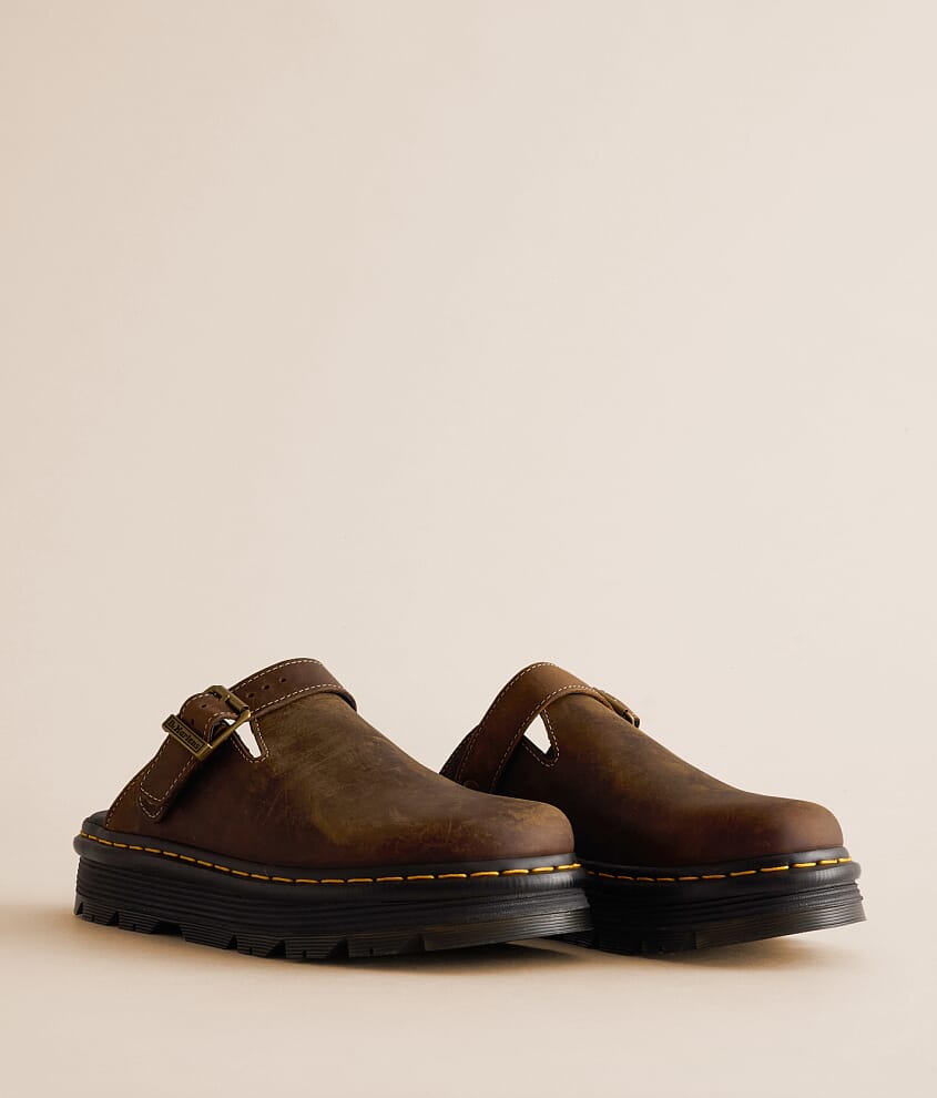 Zebzag Leather Mule
