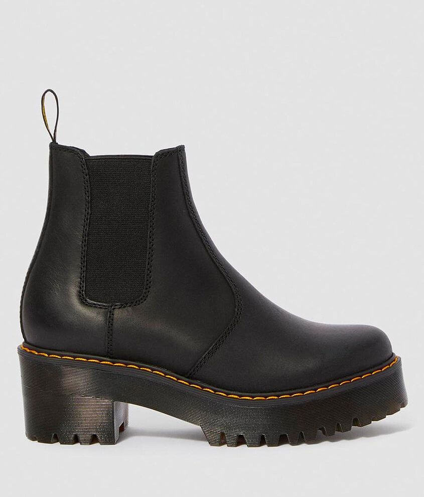 Dr. Martens Rometty Platform Leather Chelsea Boot front view