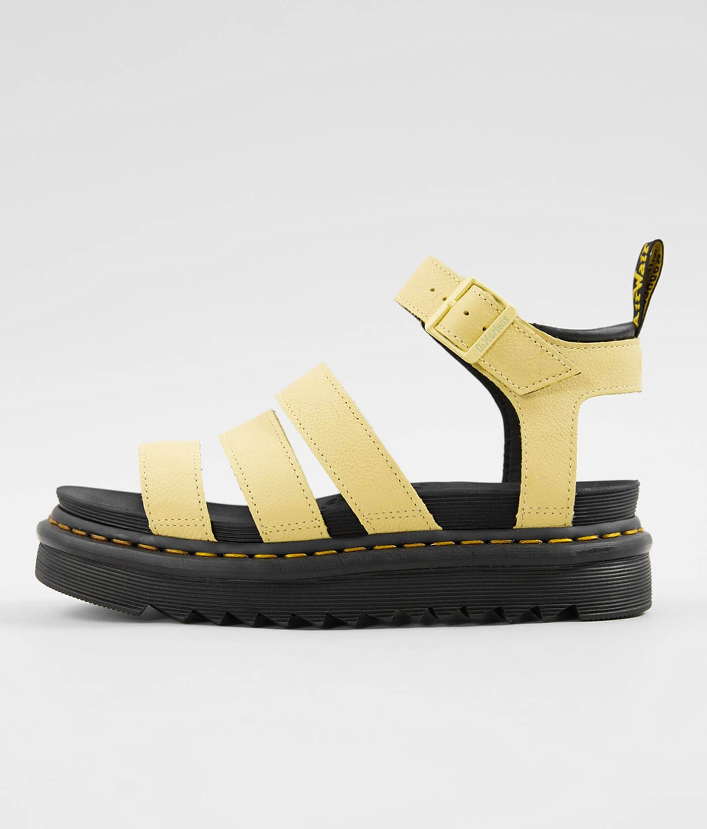 dr martens yellow sandals