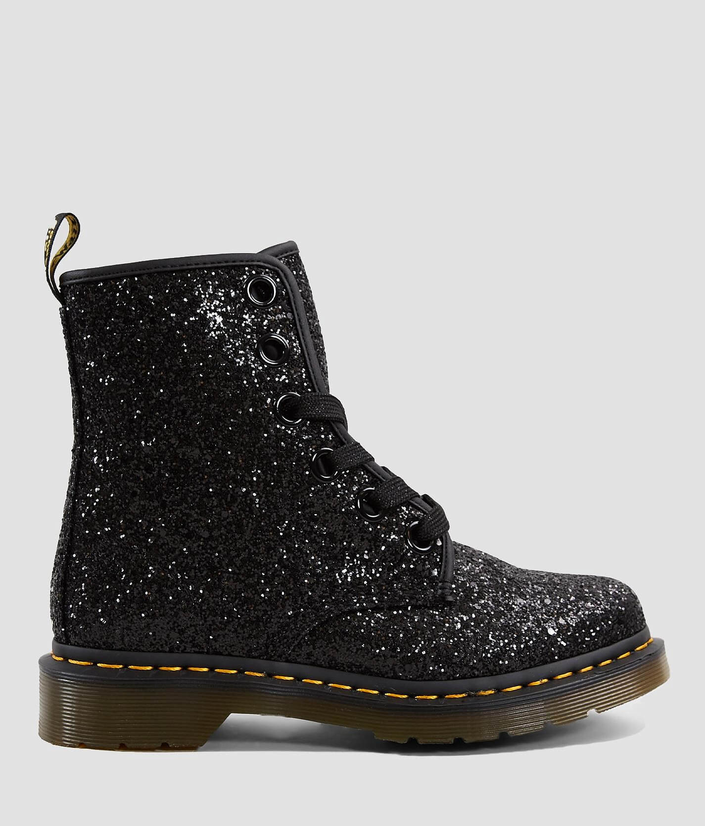 dr martens glitter boots womens