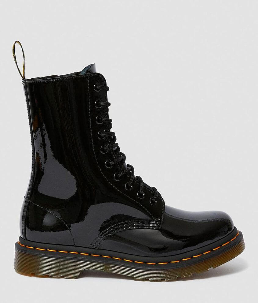 Dr. Martens 1490 Patent Lamper Leather Boot front view