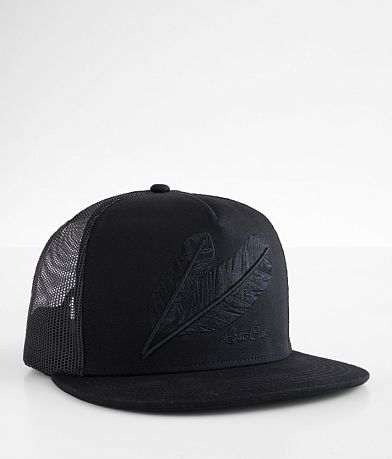 Hooey Liberty Roper Trucker Hat - Men's Hats in Black