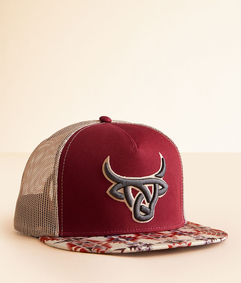 Lost Calf Sawdust Trucker Hat - Men's Hats in Maroon | Buckle