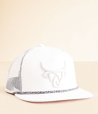 Lost Calf Cattle Rope Trucker Hat front view