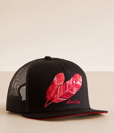 Lost Calf Red Tribe Trucker Hat front view