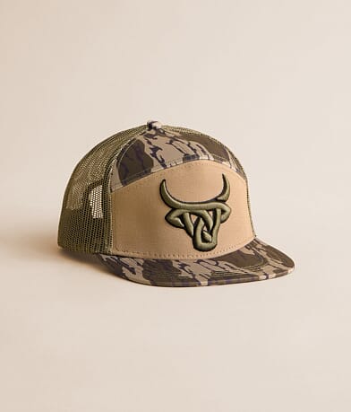 Lost Calf Boys - Camo Trucker Hat front view