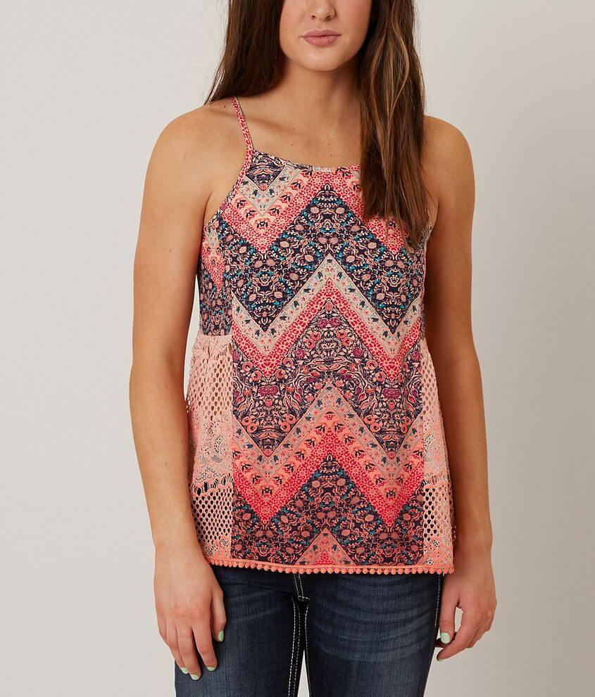 Daytrip Printed Tank Top front view