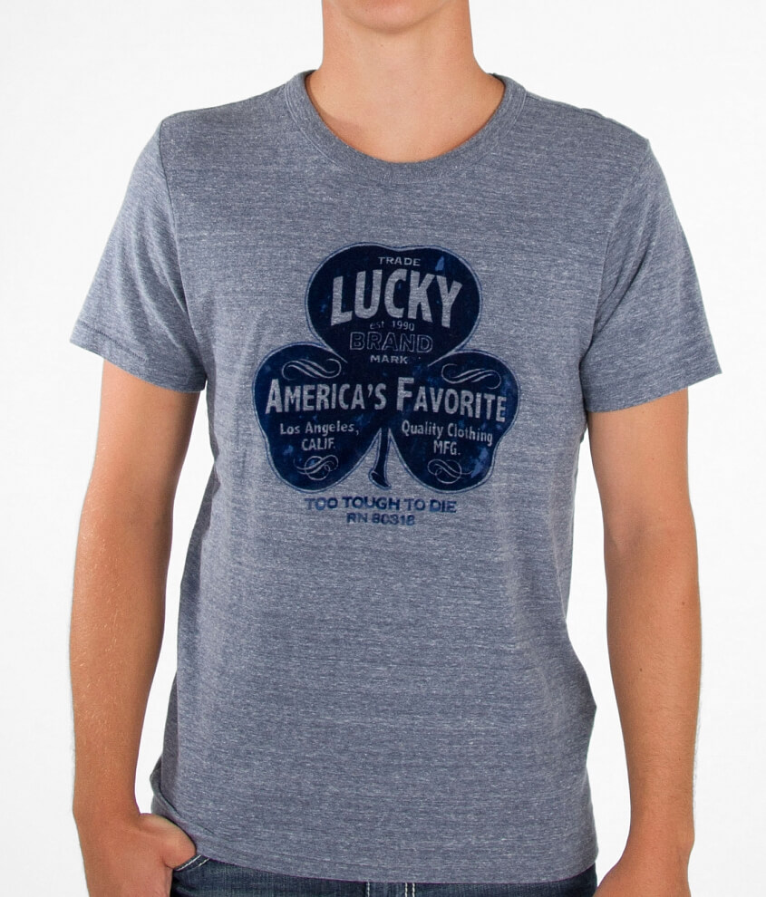 Lucky Brand Clover T-Shirt front view