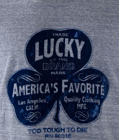 Lucky Brand Clover T-Shirt FRONT_DETAIL
