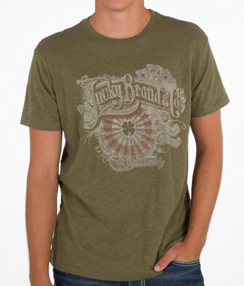 Lucky Brand Roulettes T-Shirt front view