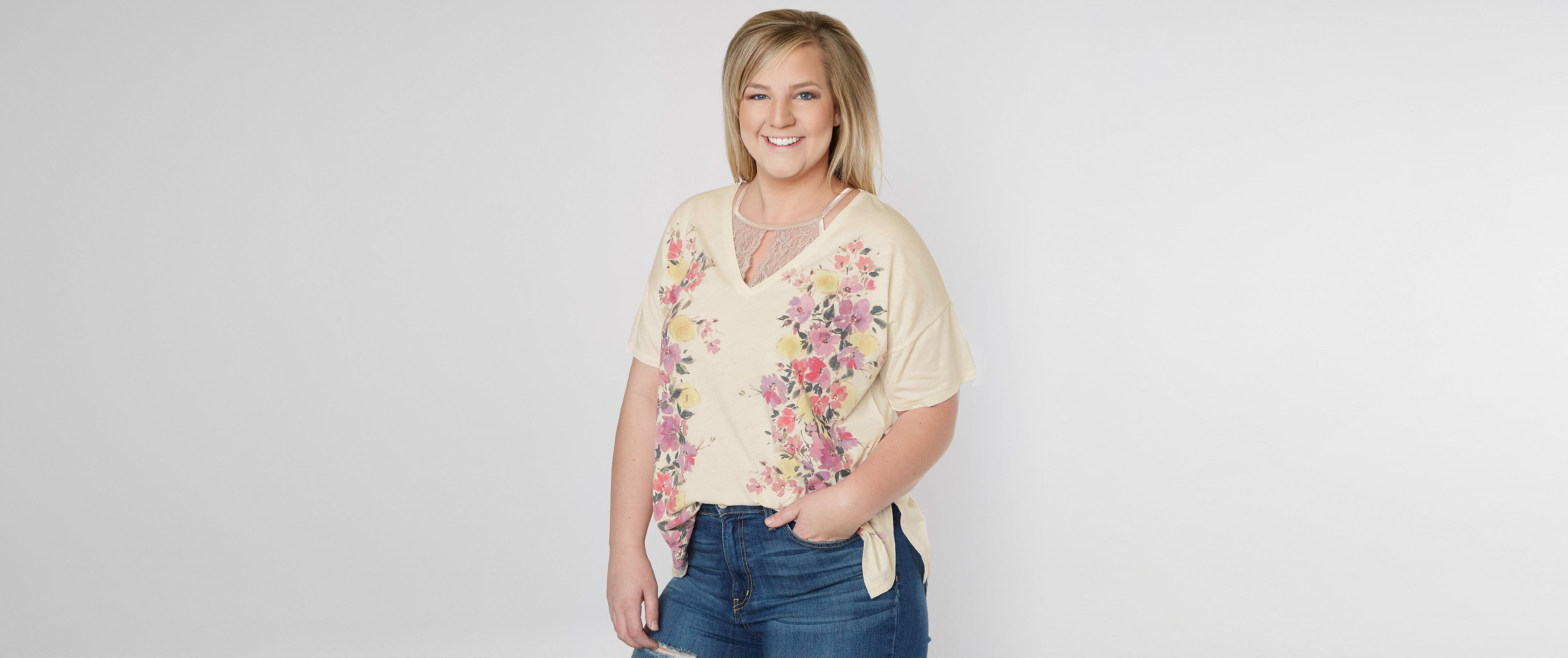 lucky brand plus size t shirts