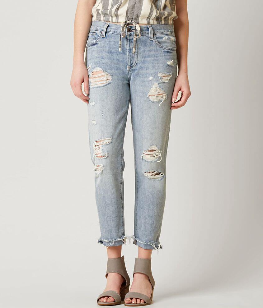Lucky Brand Sienna Boyfriend Stretch Cropped Jeans front view