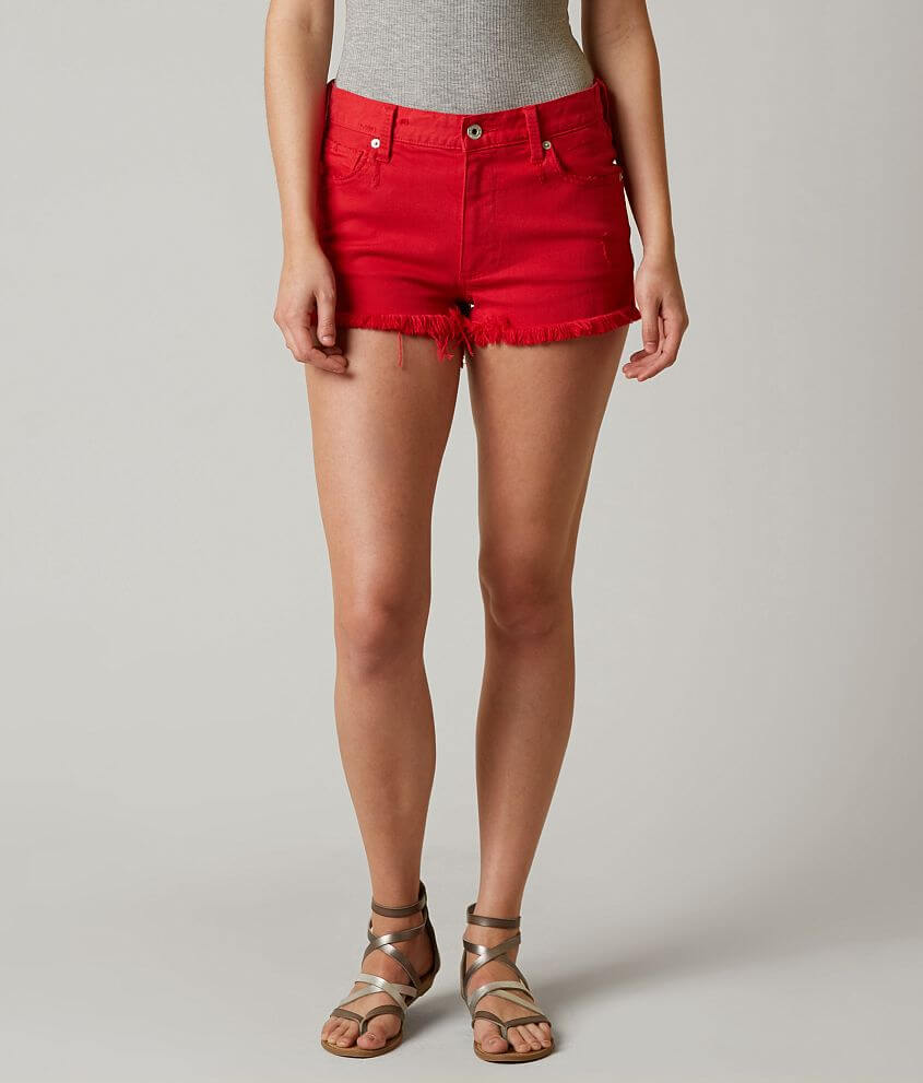 Lucky Brand Frayed Stretch Short front view
