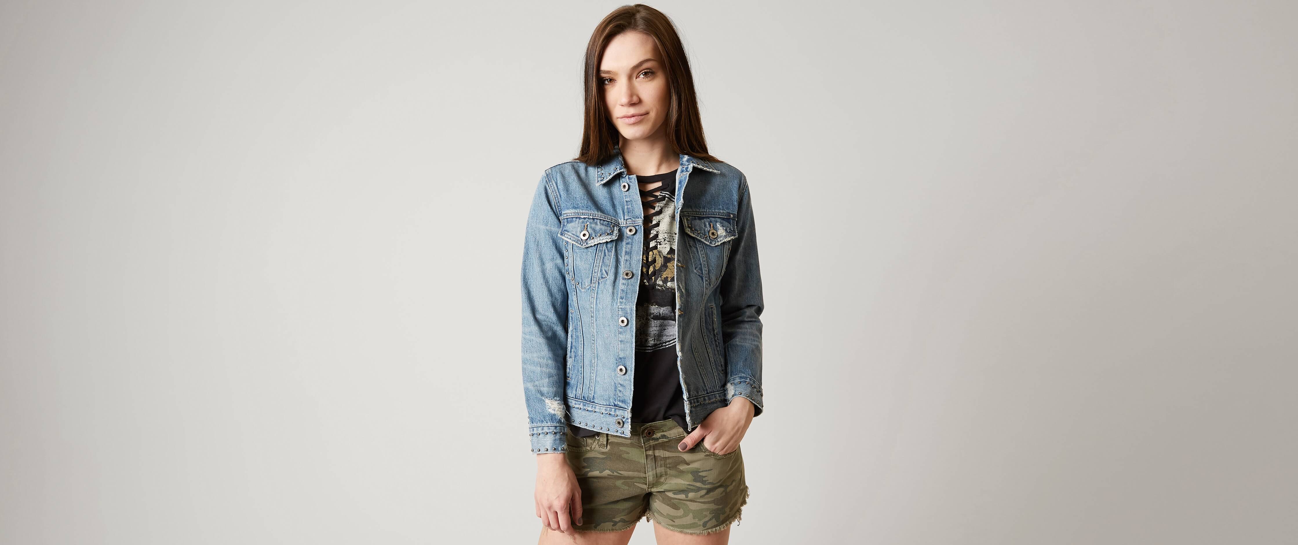 lucky brand tomboy trucker jacket