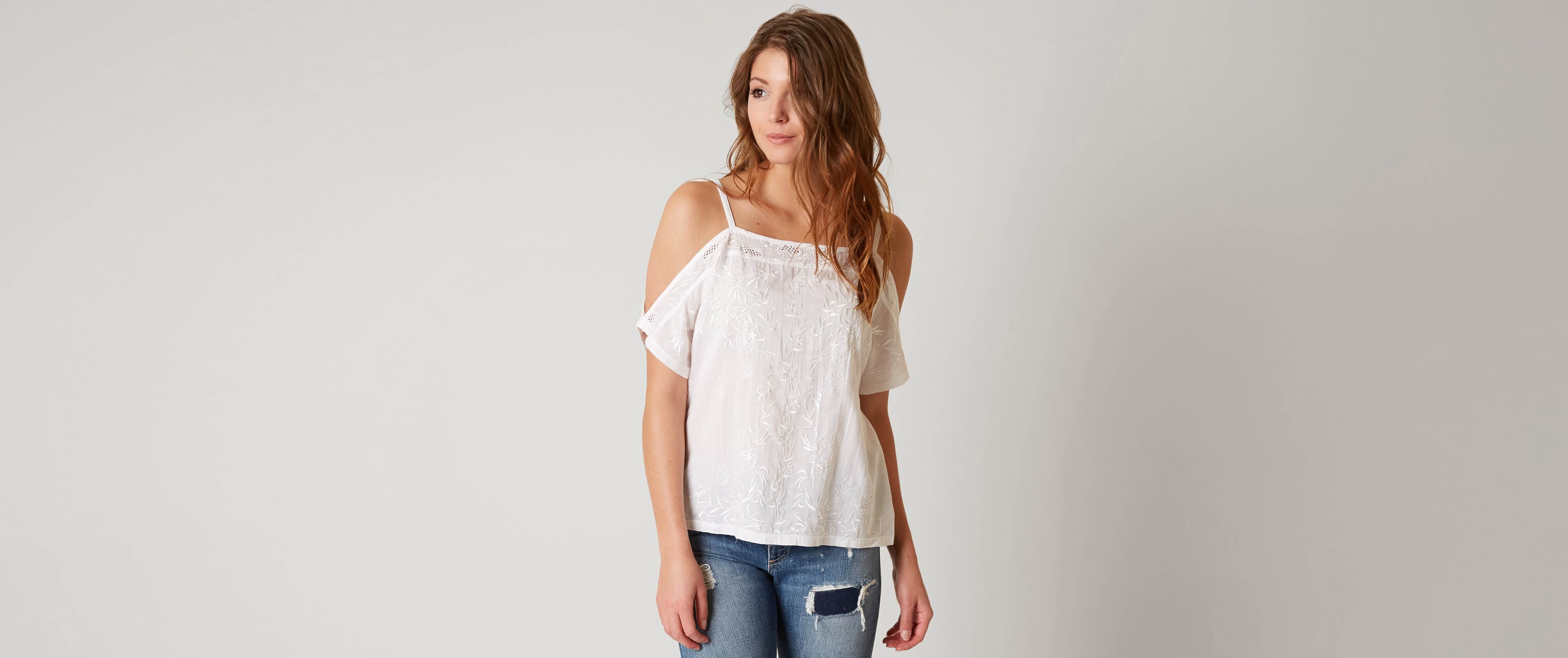 lucky brand white top