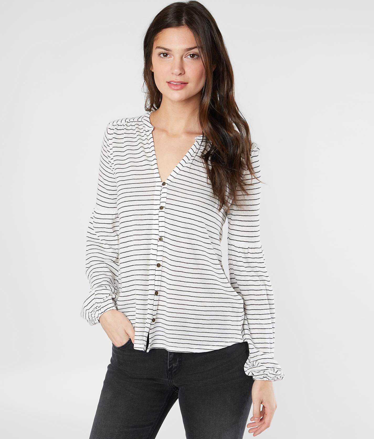 lucky brand striped top