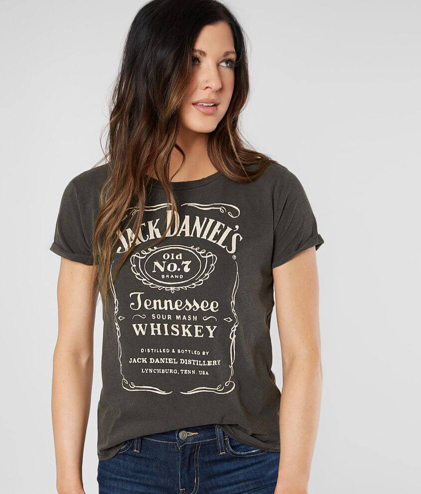 Lucky Brand Jack Daniel's Whiskey T-Shirt - Women's T-Shirts in Lucky Black