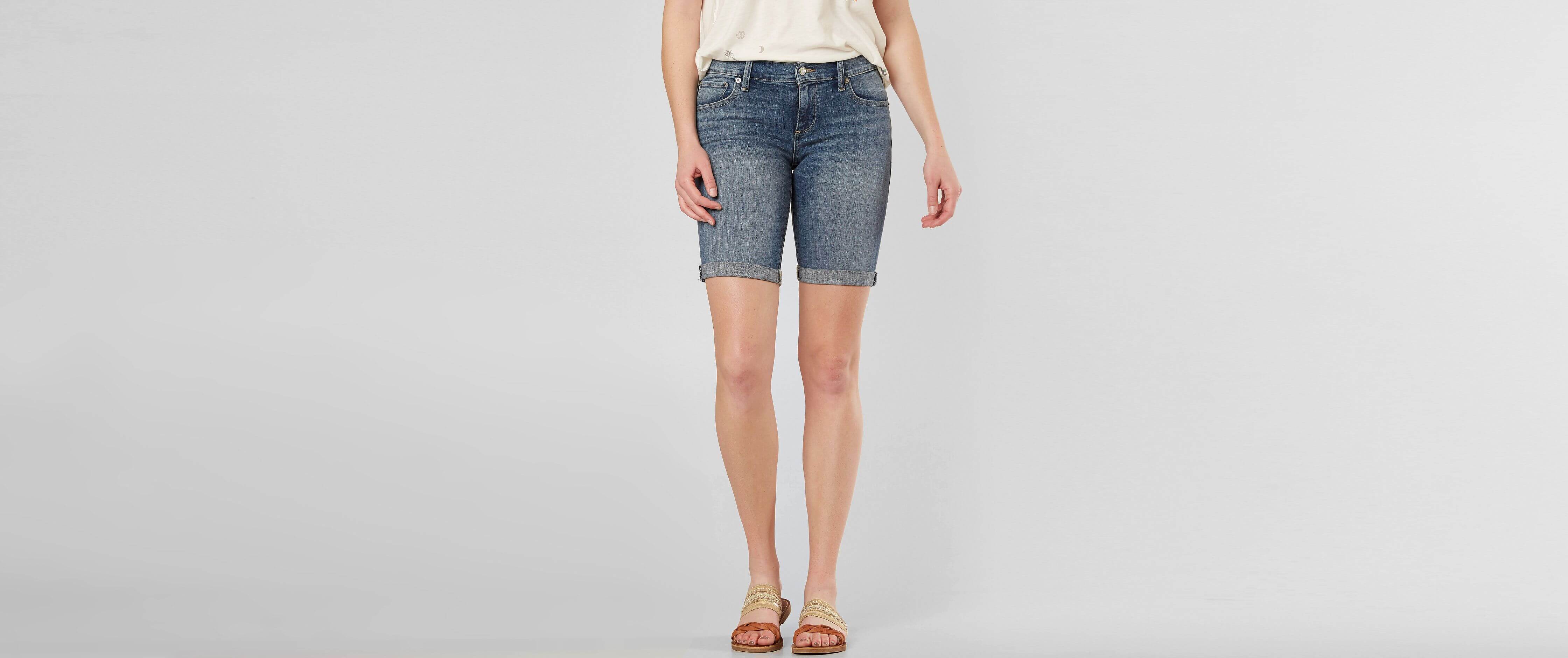 lucky brand bermuda jean shorts