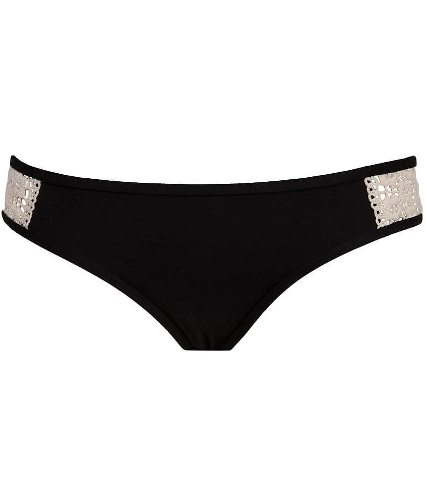 Lucky Brand Natural Connection Swimwear Bottom - Women's Swimwear in Black