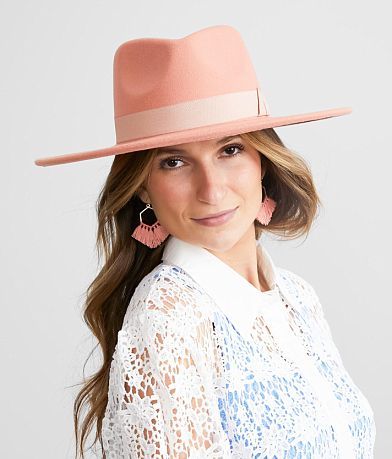 Lucca Structured Panama Hat misc detail 3 view