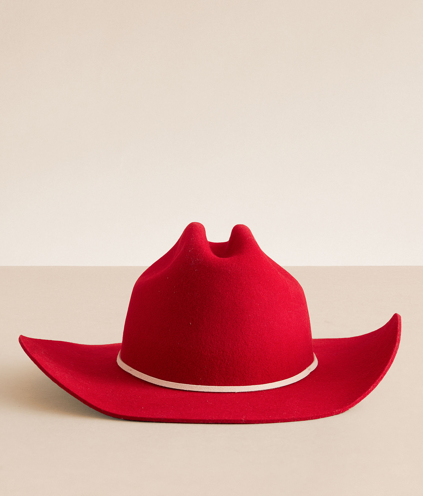 Felt cowboy hat with buckles Faux Felt Fedora with Western Buckle Band – San Diego Hat  main image 2