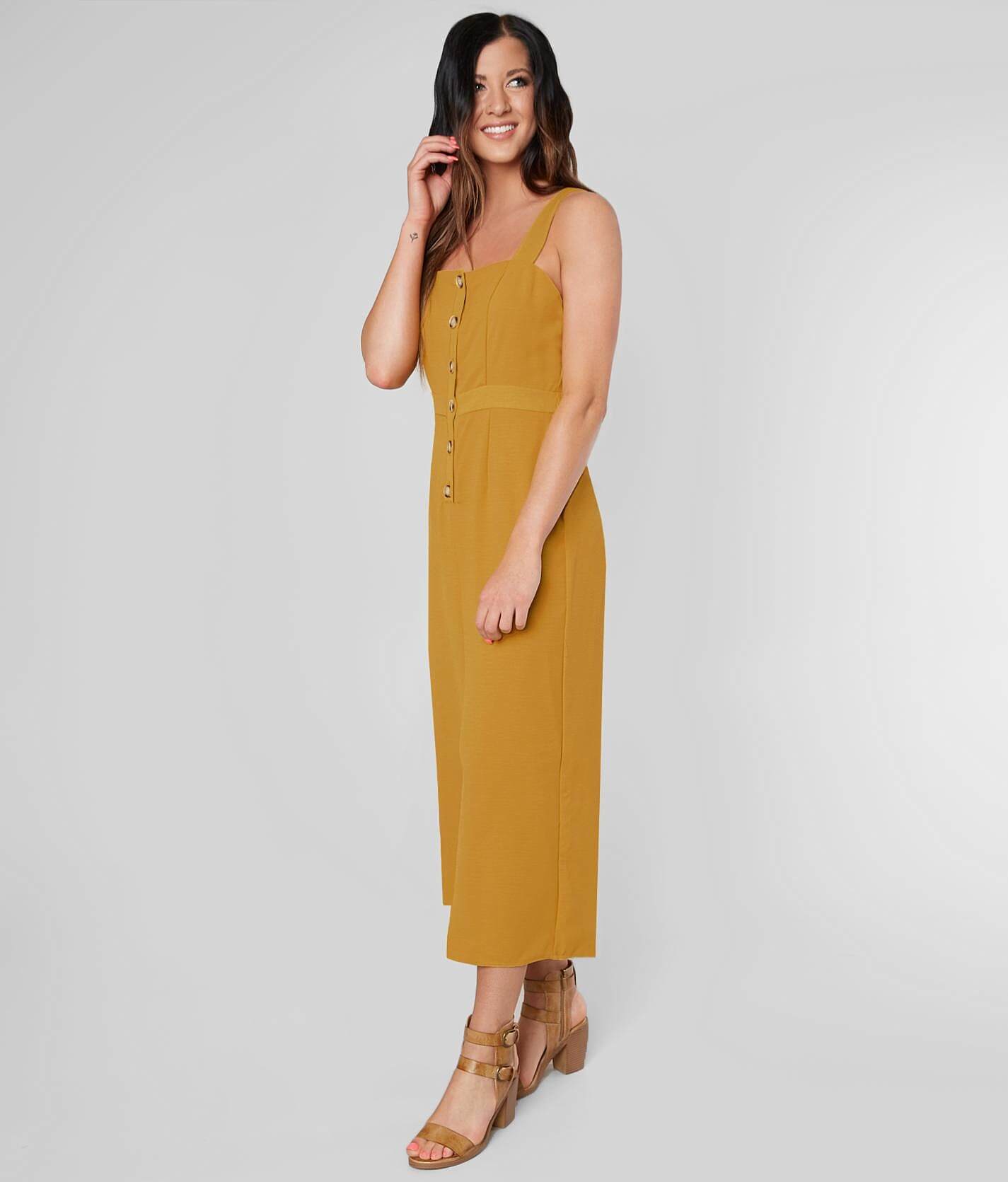 cropped wide leg jumpsuit