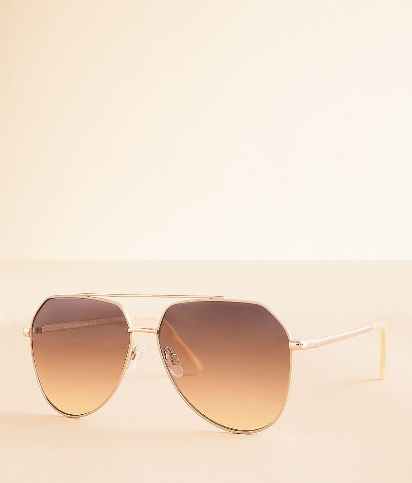 BKE Aviator Sunglasses front view