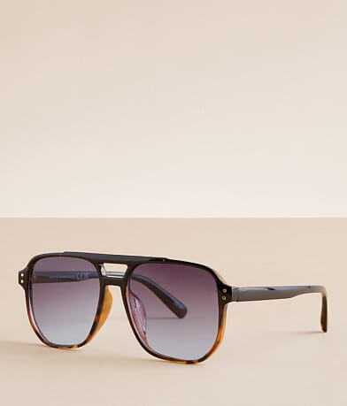 BKE Aviator Sunglasses front view