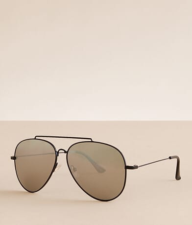 BKE Aviator Sunglasses front view