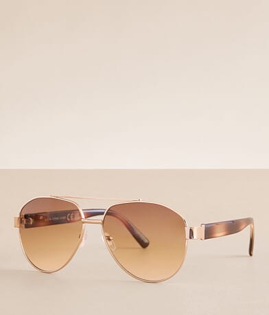 BKE Aviator Sunglasses front view