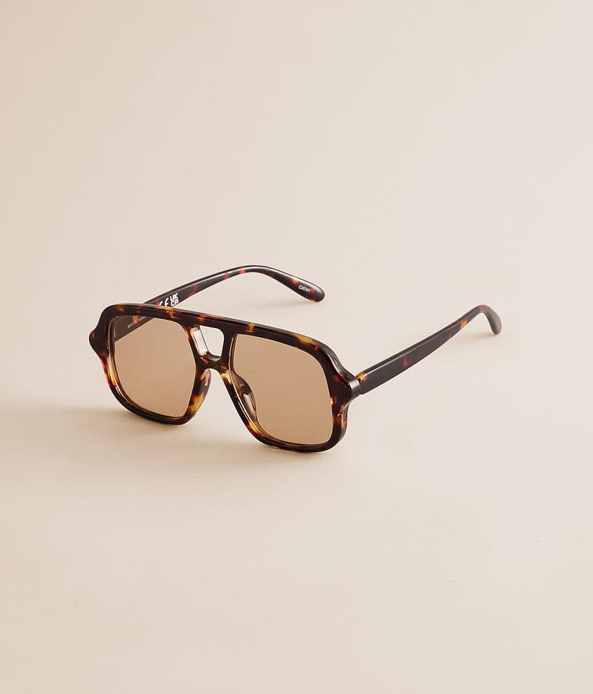 Tort Aviator Sunglasses
