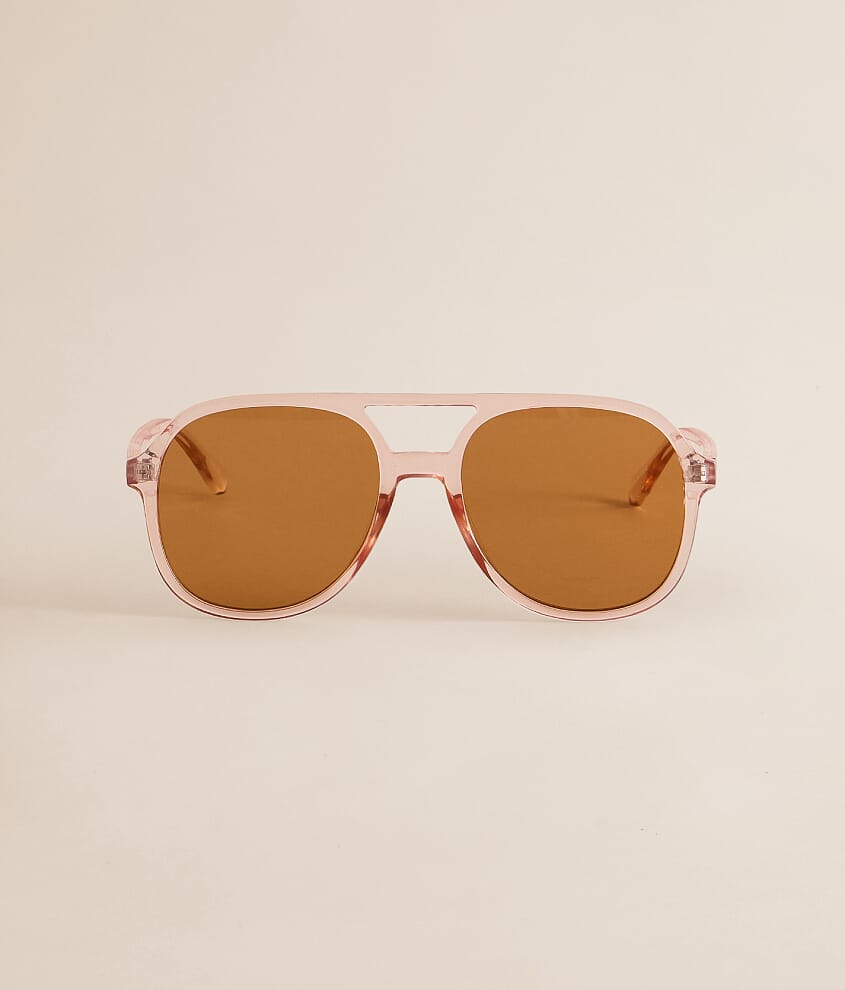 Clear Aviator Sunglasses