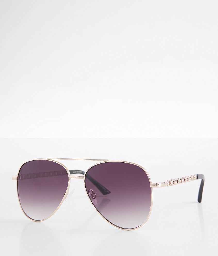 BKE Aviator Sunglasses front view