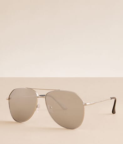 BKE Mirror Aviator Sunglasses front view