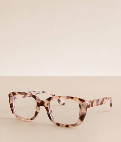 BKE Tort Blue Light Glasses front view