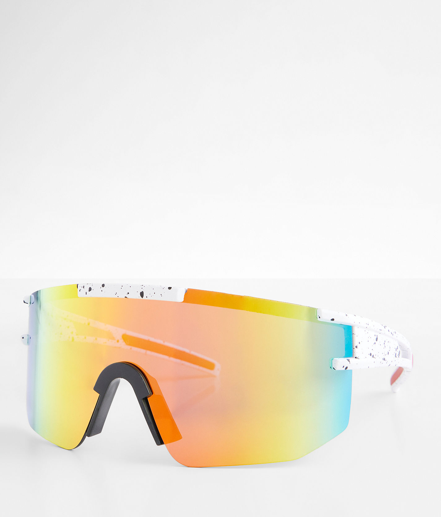 BKE Full Shield Sunglasses - Men's Sunglasses & Glasses in White