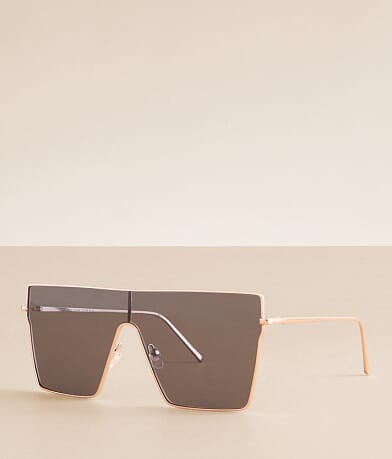 BKE Square Shield Sunglasses front view