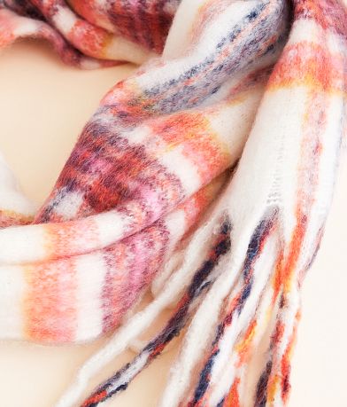 Lucky Zone Plush Plaid Scarf MISC_DETAIL_1