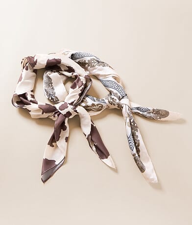 La Valentina 2 Pack Fashion Scarf Set front view