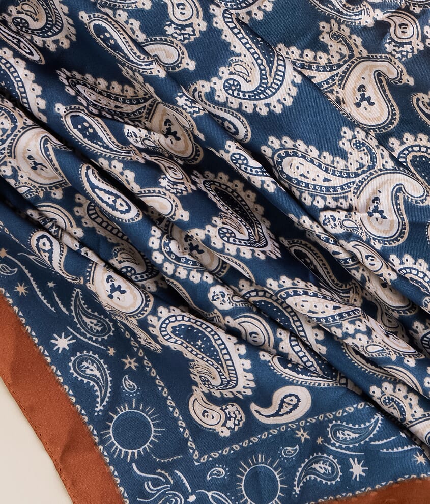 2 Pack Paisley Fashion Scarf Set