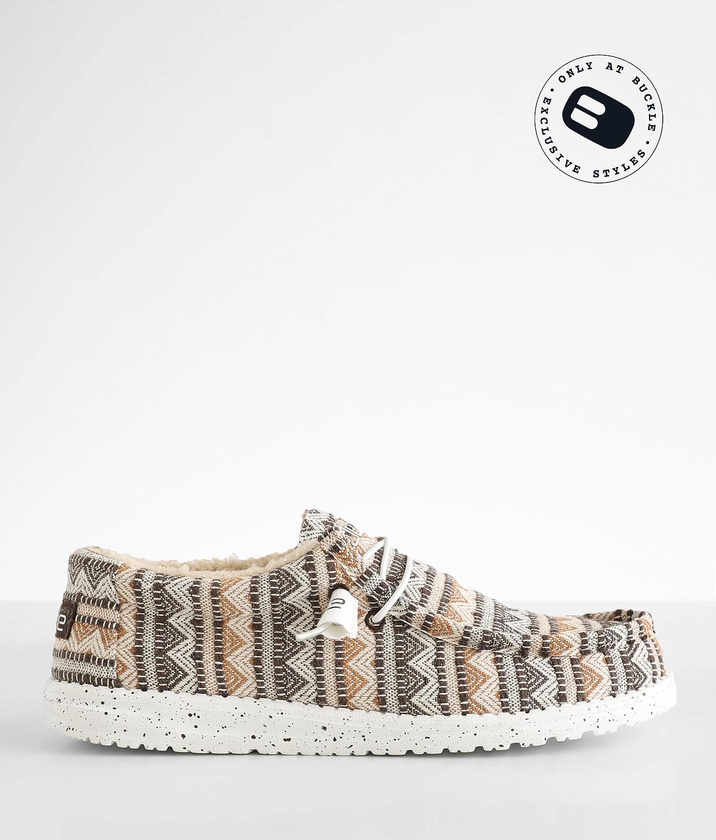 Dude Wally Warmth Sherpa Lined Hey Dudes Hey Dude Wally Shoe Men's