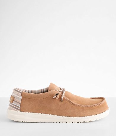HEYDUDE™ Wally Suede Shoe front view