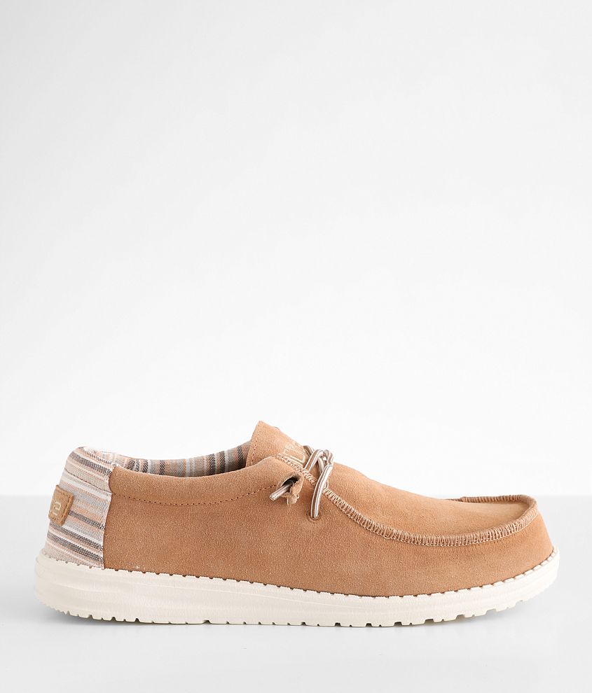 HEYDUDE Wally Suede Shoe