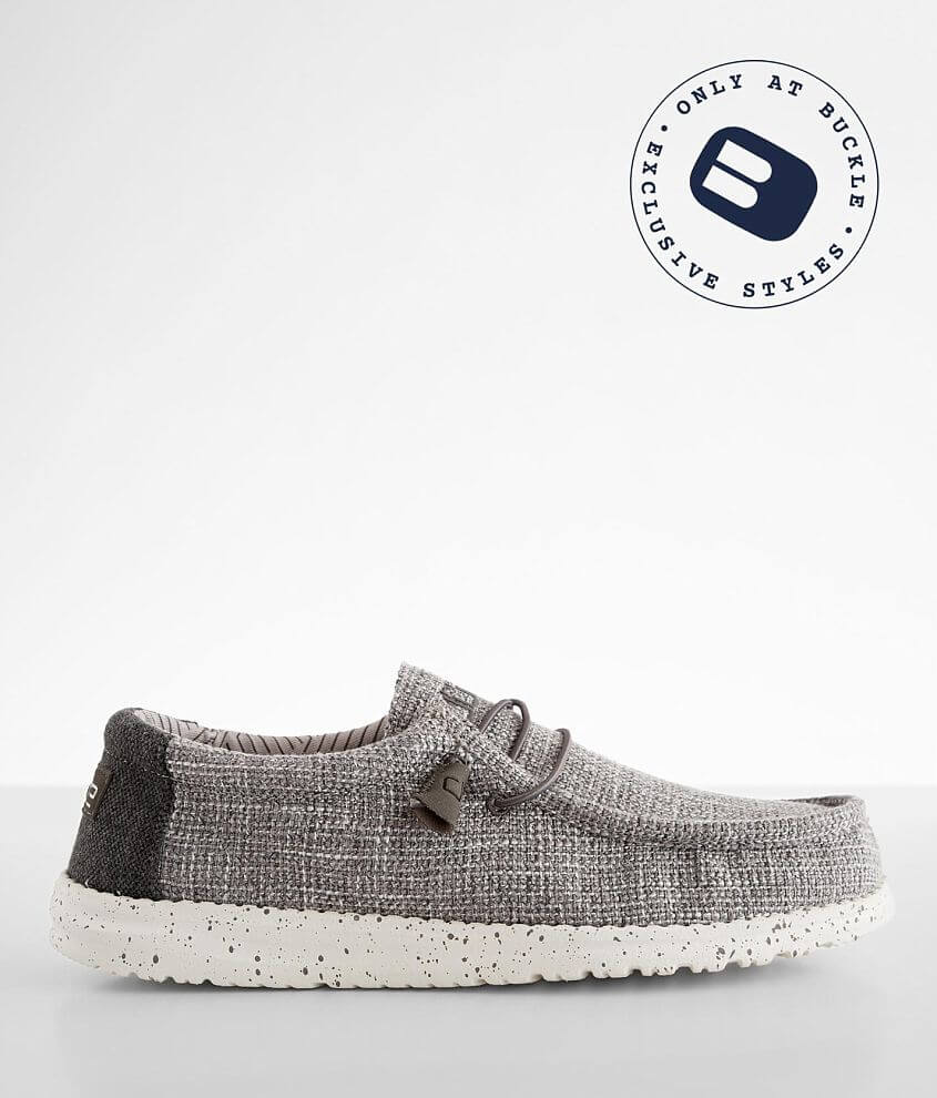 Hey Dude Wally Shoe Men's Shoes in Cyclone Buckle